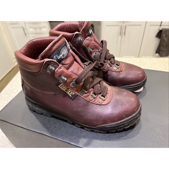 Vasque Shoes - Vtg VASQUE 7936 Skywalk Gore-Tex Hiking Mountaineering Boots Womens Sz 5 M Italy